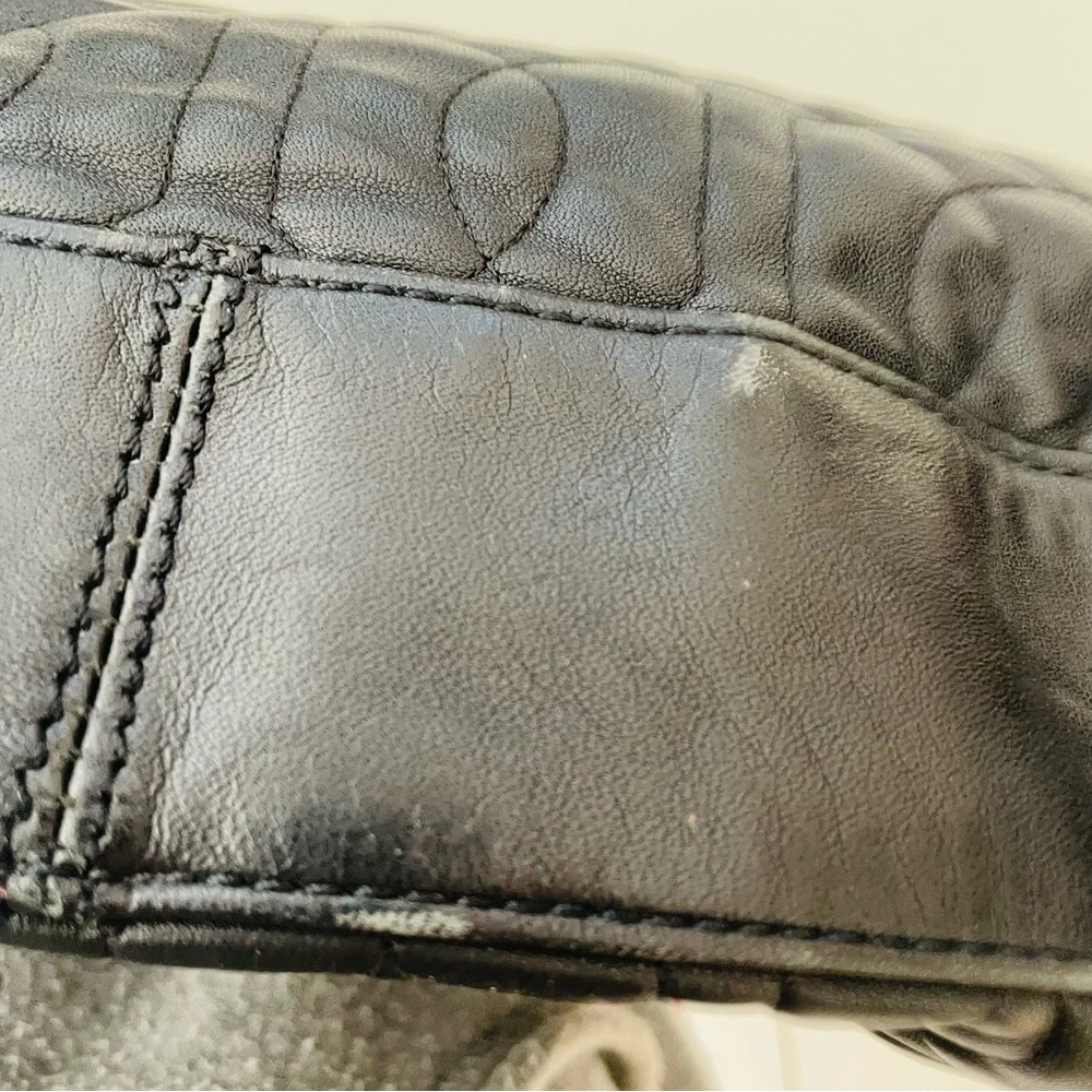 Donald J. Pliner Quilted Hobo Bag